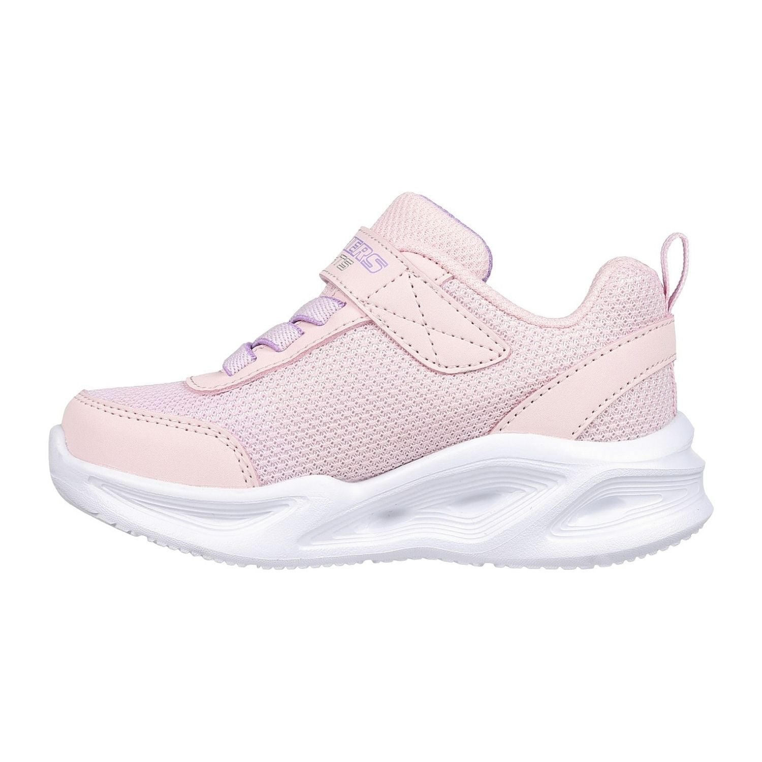SLIP ON VELCRO CASUAL SKECHERS SOLA GLOW NIÑO-2