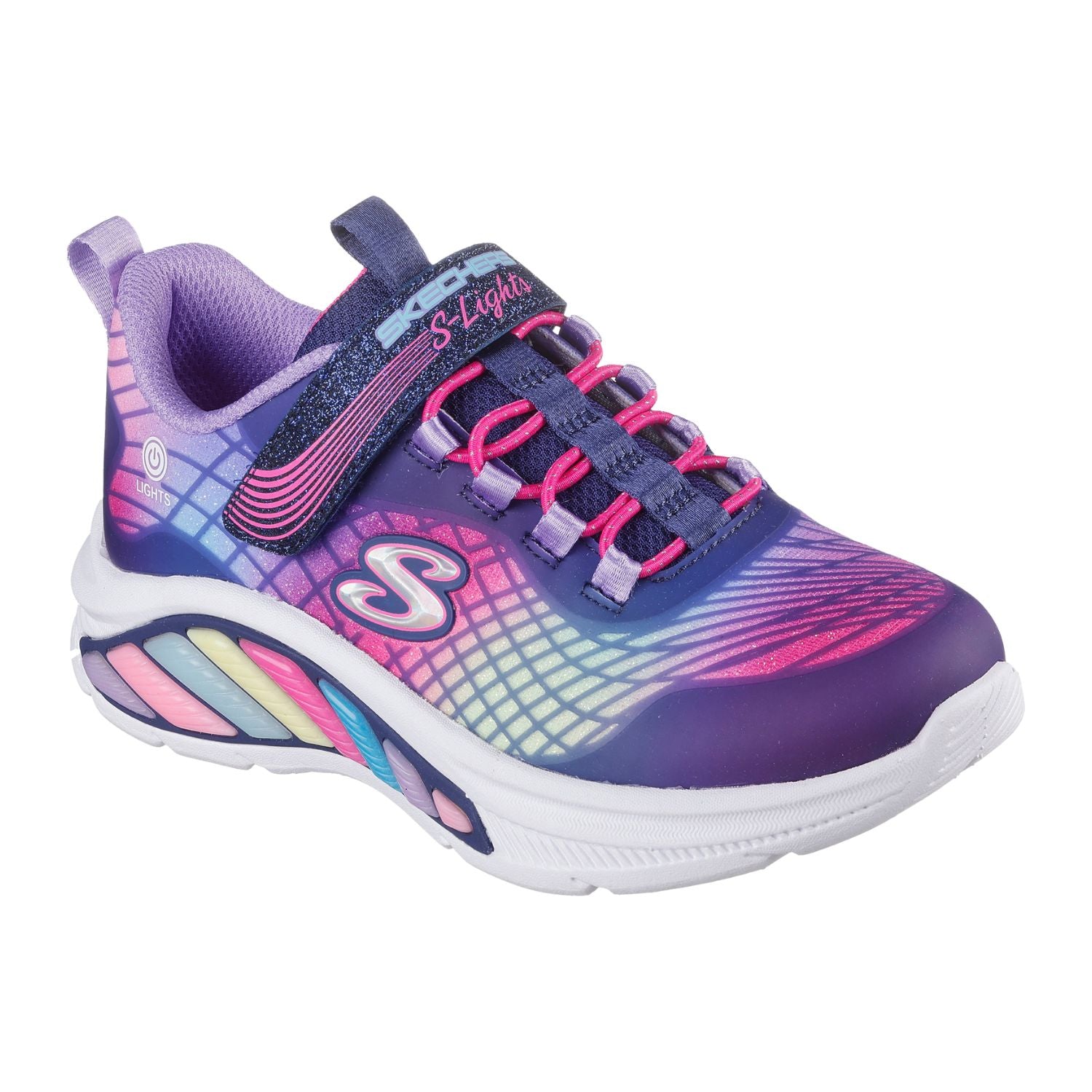 TENIS CASUAL SKECHERS RAINBOW CRUISERS NIÑO-3