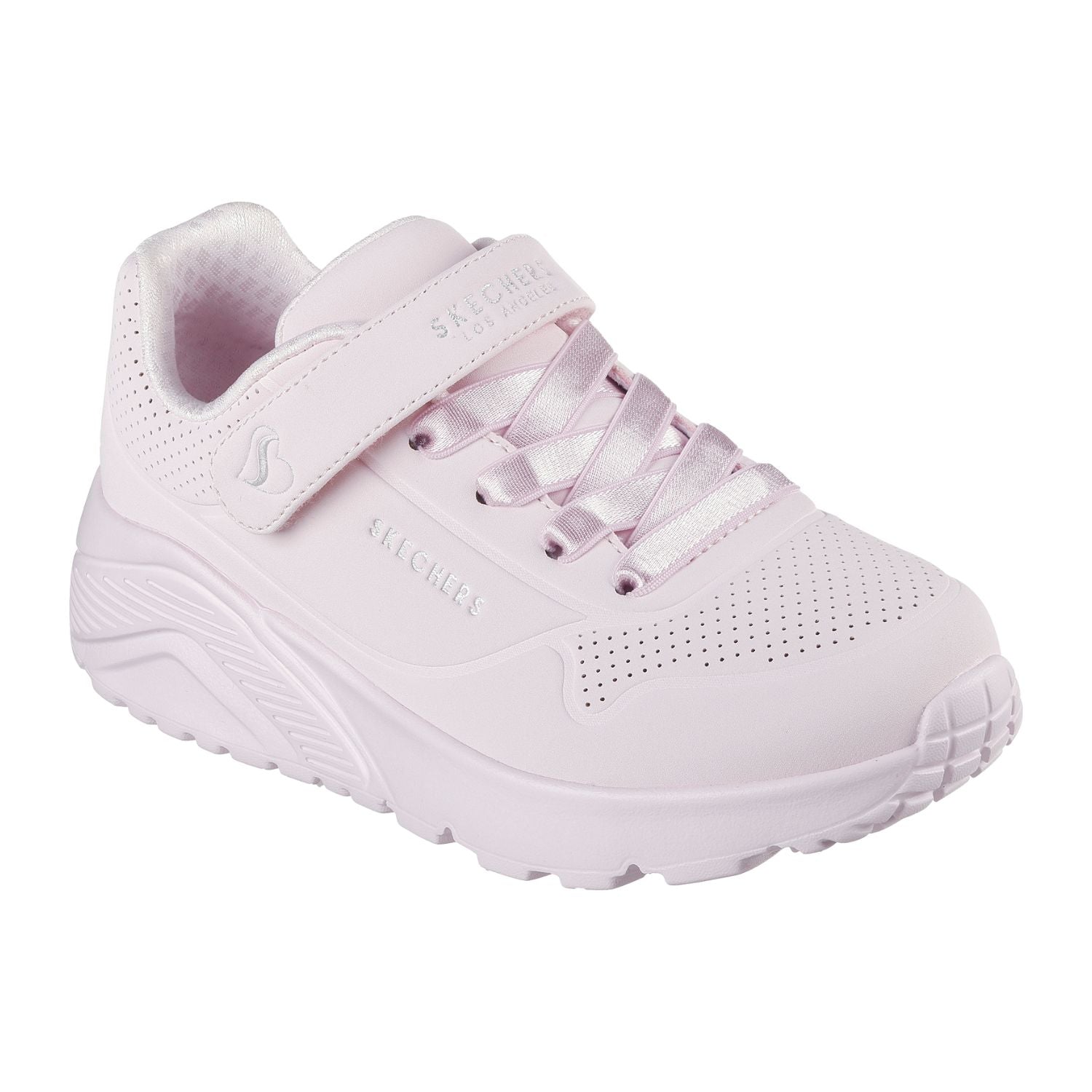 SLIP ON VELCRO CASUAL SKECHERS UNO LITE NIÑO-3