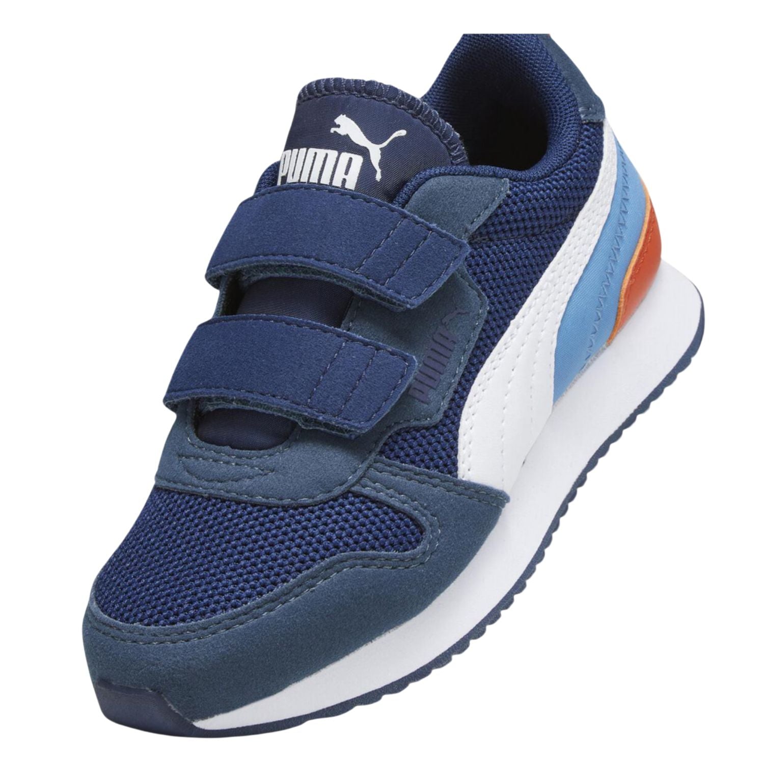 TENIS CASUAL PUMA R78 V PS NIÑO-5