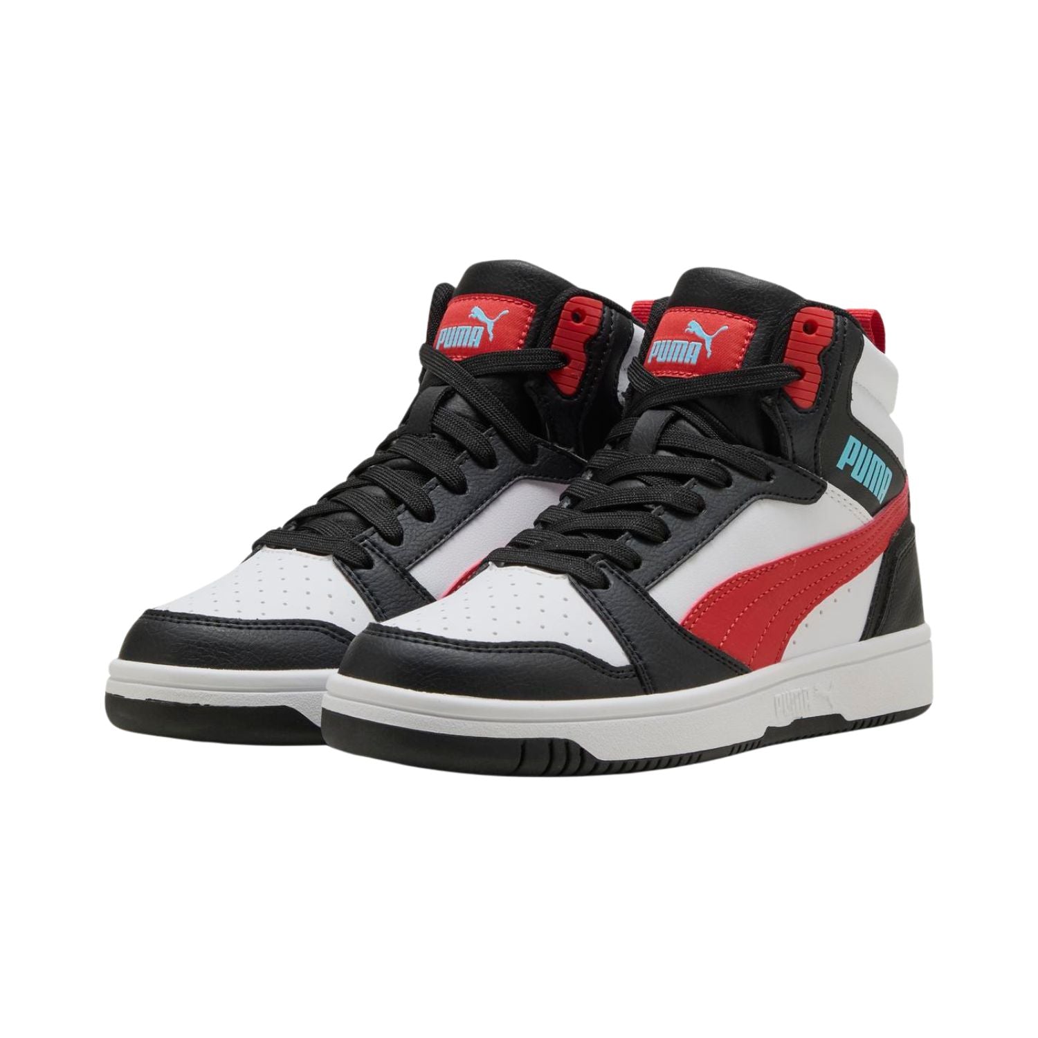 BOTAS CASUAL PUMA REBOUND V6 MID JR NIÑO-3