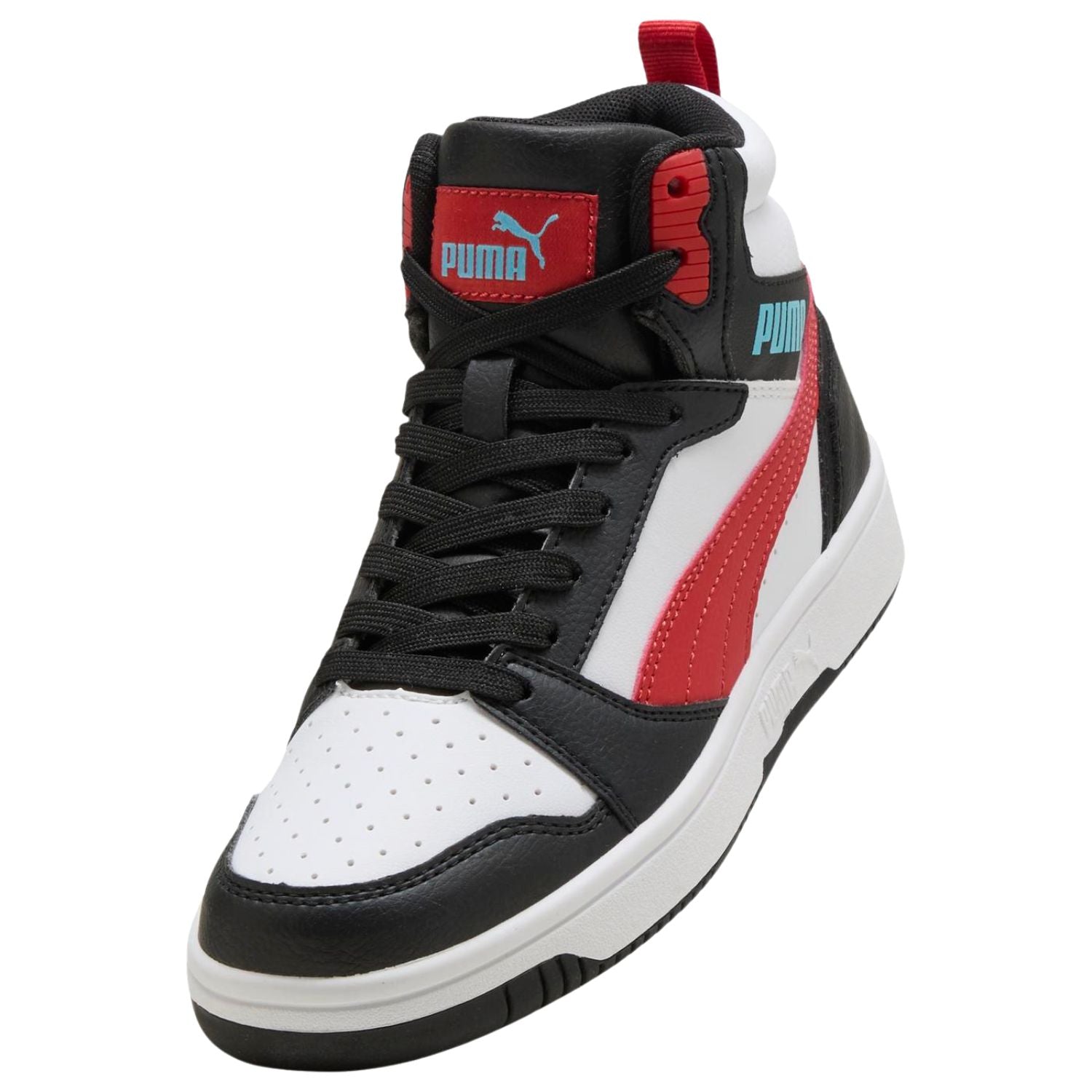 BOTAS CASUAL PUMA REBOUND V6 MID JR NIÑO-5