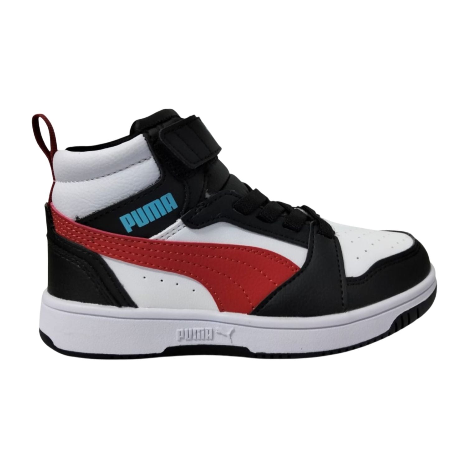BOTA CASUAL NEGRO PUMA NIÑO