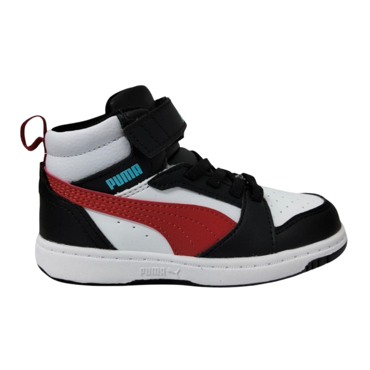 BOTAS CASUAL PUMA REBOUND V6 MID AC+ INF NIÑO-1