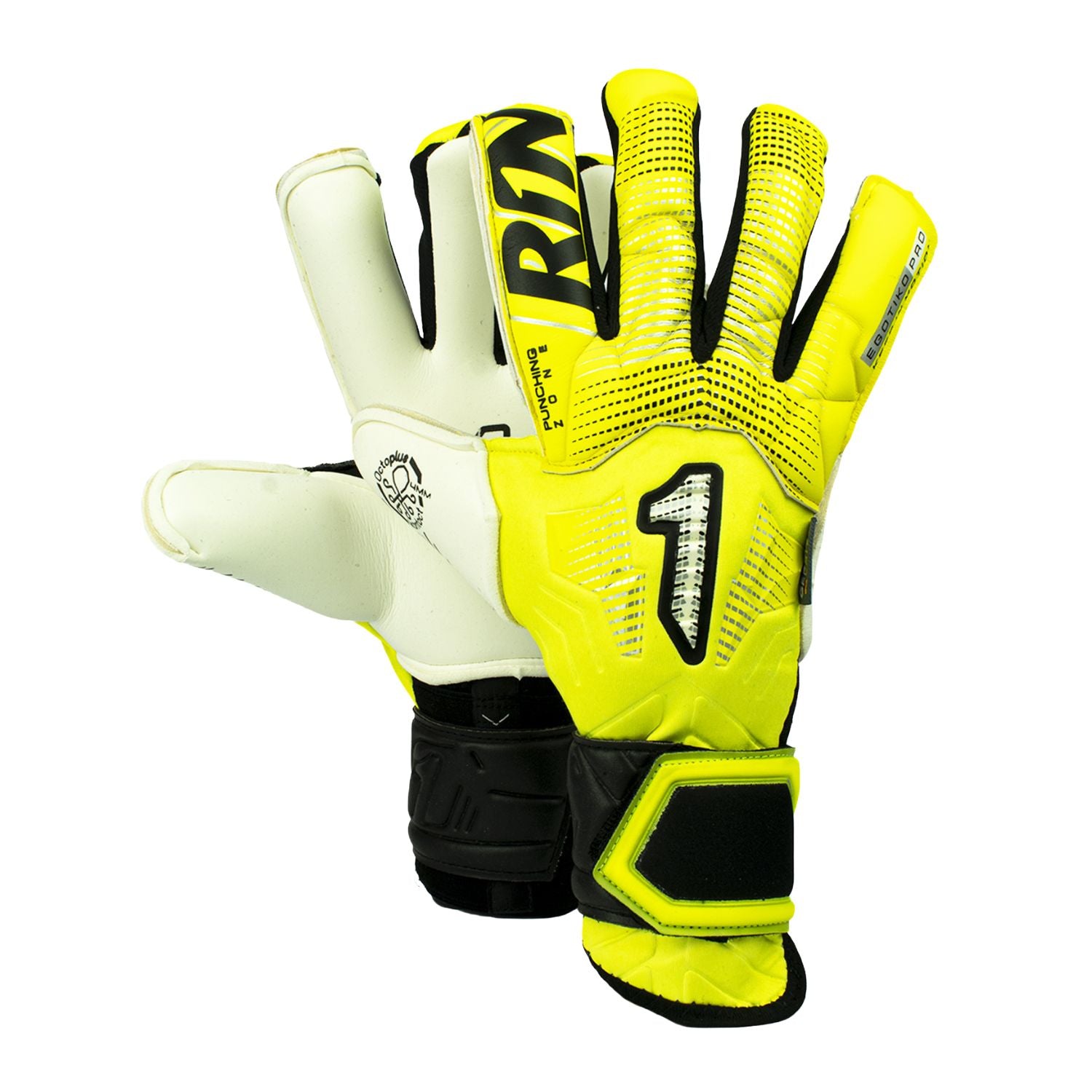 GUANTES FUTBOL AMARILLO RINAT HOMBRE