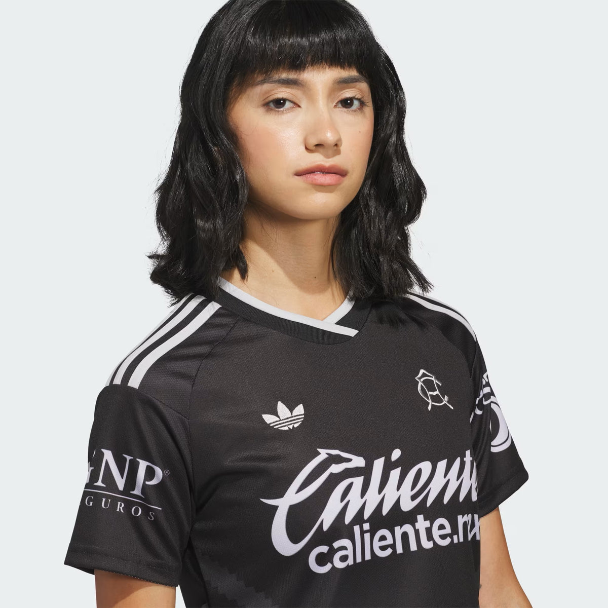 JERSEY FUTBOL NEGRO ADIDAS AMERICA VISITA MUJER-3