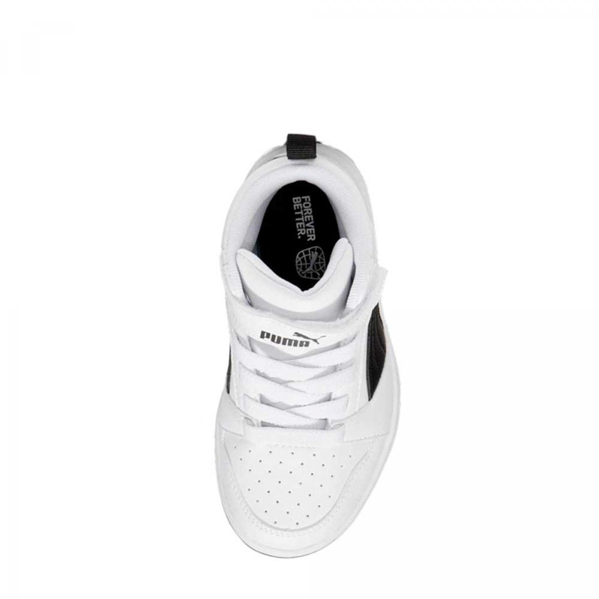 BOTA CASUAL BLANCO PUMA NIÑO-3