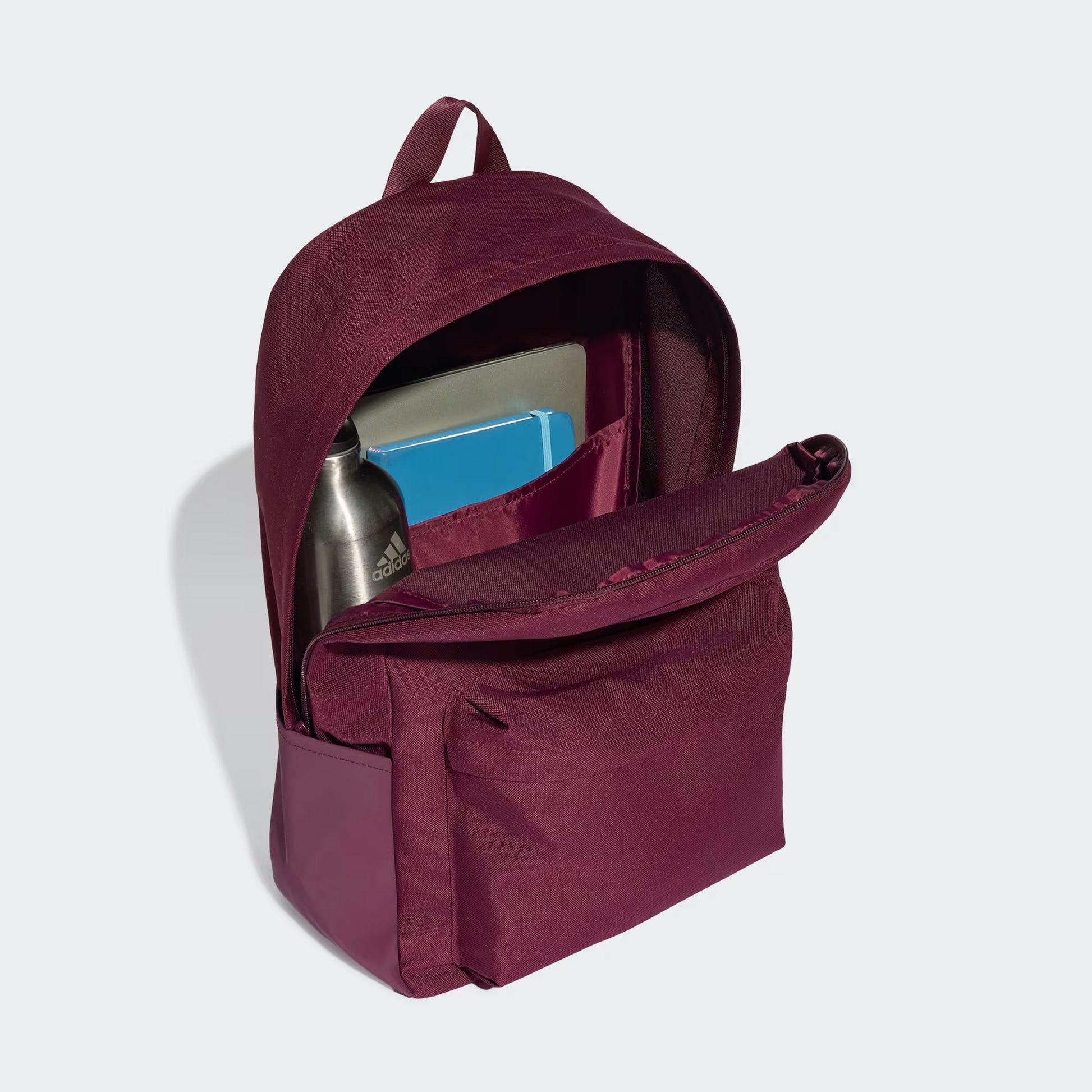 MOCHILA ADIDAS CLASSIC BARS BP VINO TINTO-3