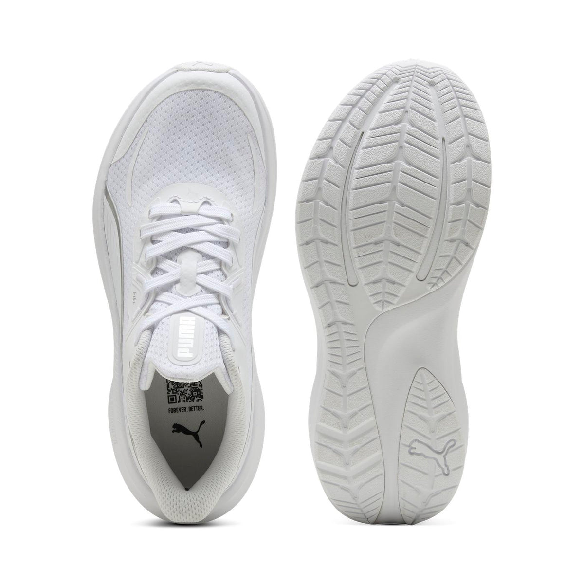 TENIS CASUAL BLANCO PUMA NIÑO-3