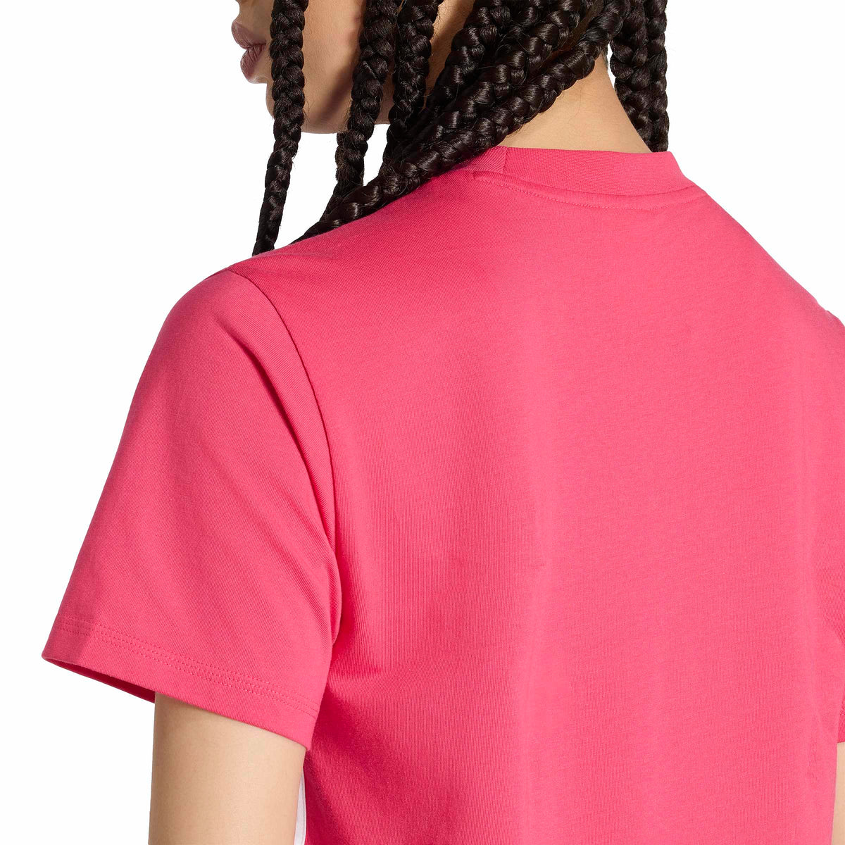 PLAYERA CASUAL ROSA ADIDAS MUJER-3