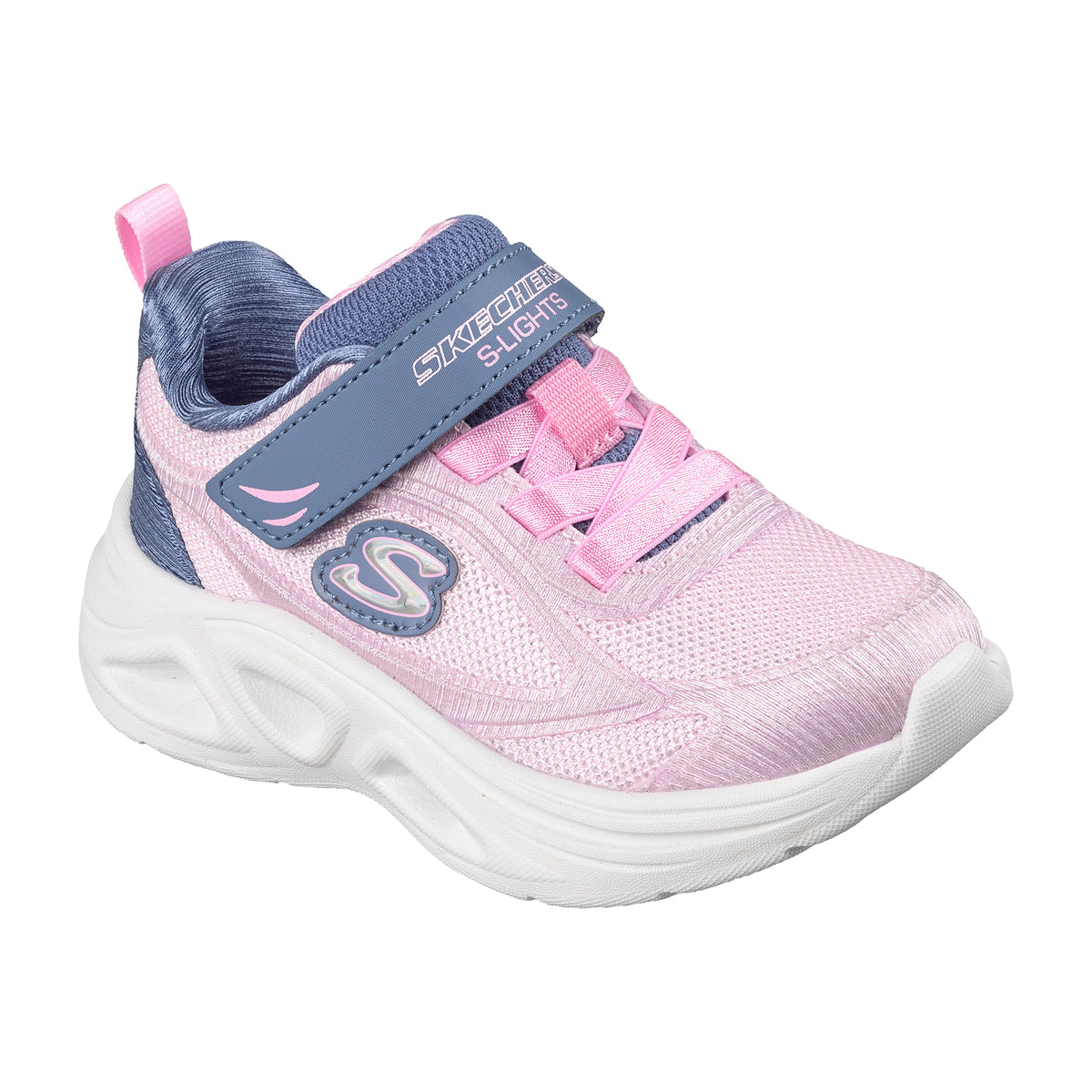 TENIS CASUAL SKECHERS SOLA GLOW 2.0 NIÑO-3