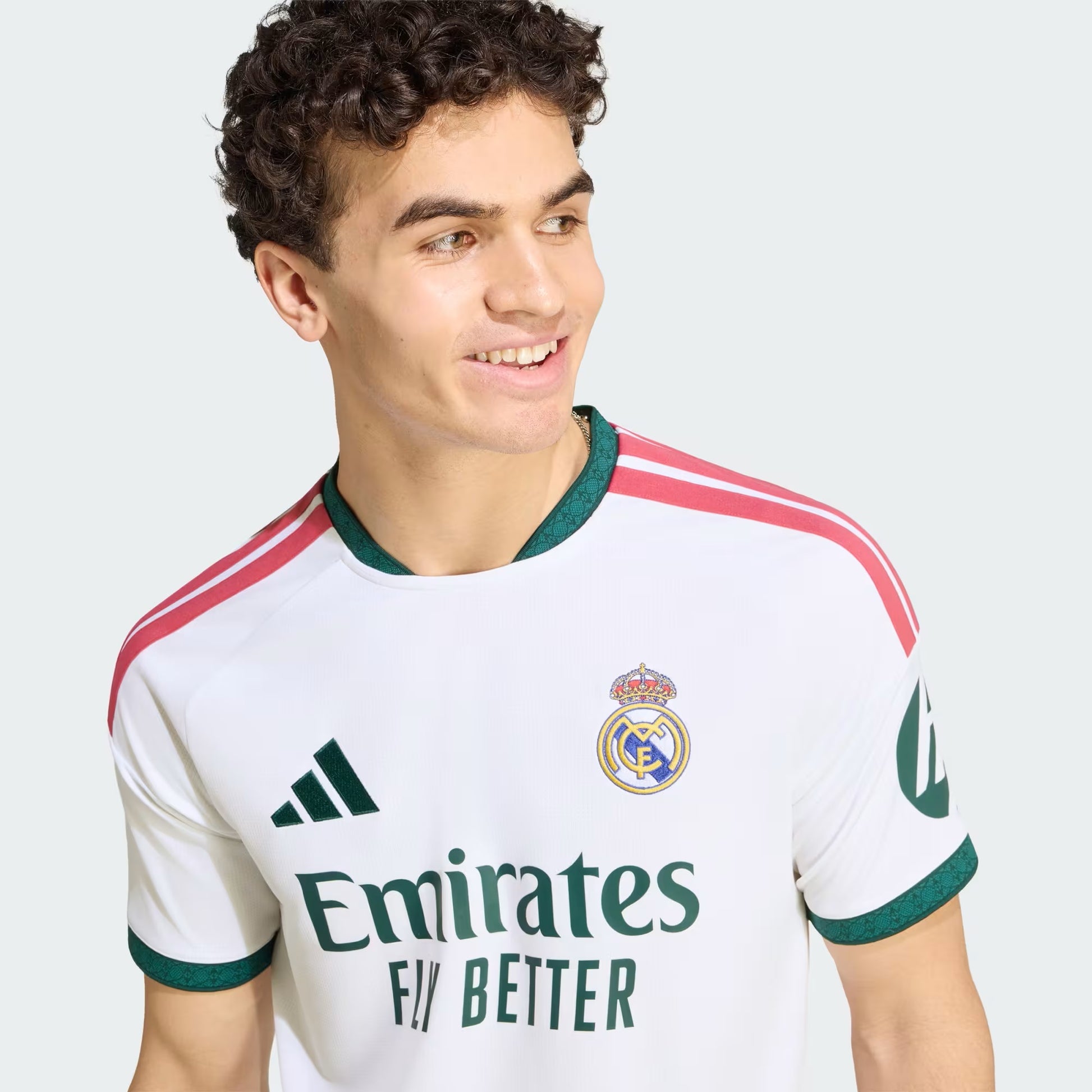 PLAYERA FUTBOL BLANCO ADIDAS HOMBRE-3
