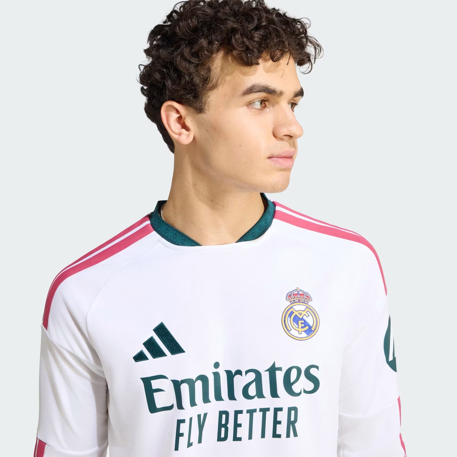 PLAYERA FUTBOL BLANCO ADIDAS HOMBRE-3