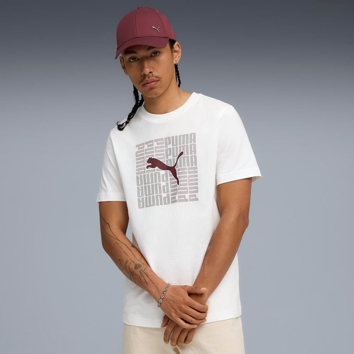 PLAYERA CASUAL BLANCO PUMA HOMBRE-3