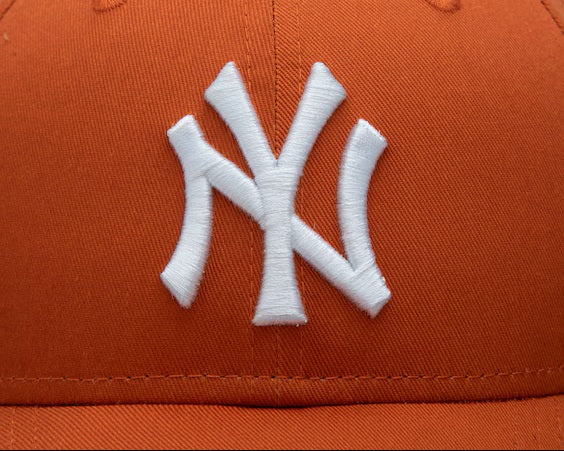 GORRA NEW ERA MLB YANKEES NARANJA-3