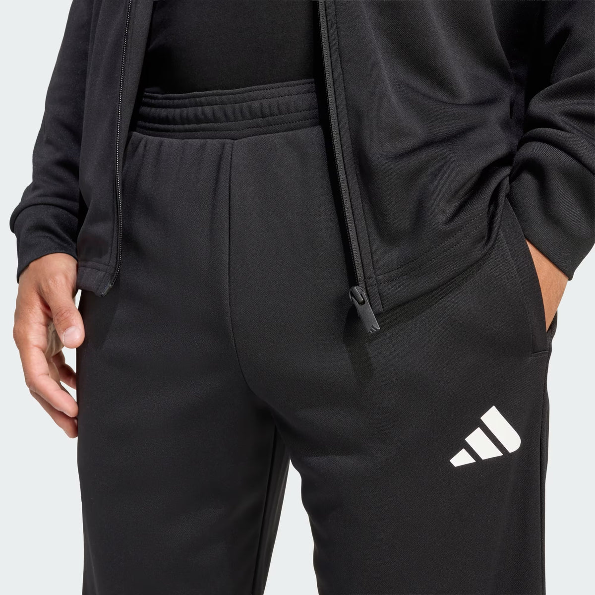 TRAJE DEPORTIVO CASUAL NEGRO ADIDAS HOMBRE-3