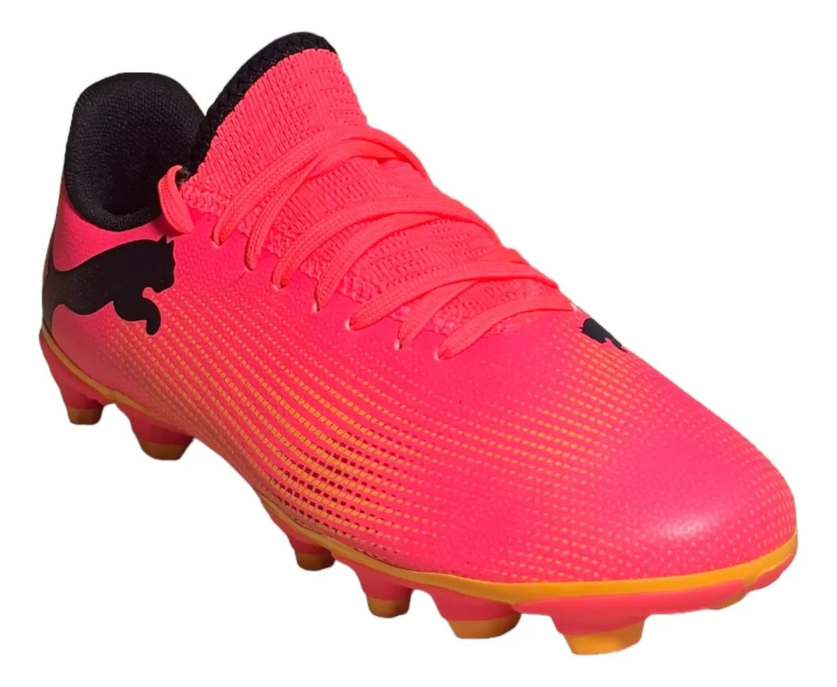 TACOS FUTBOL ROSA PUMA NIÑO-3