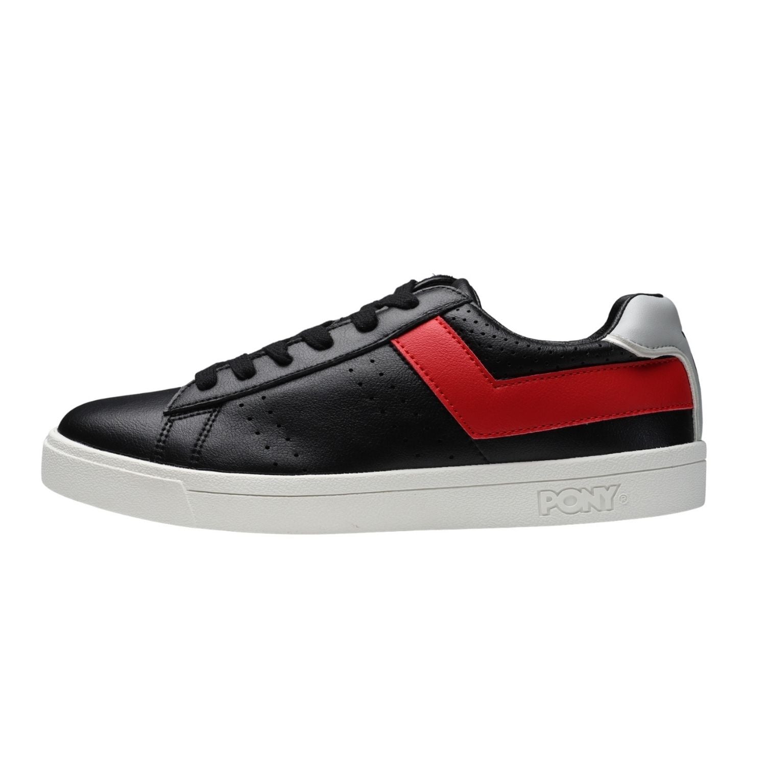TENIS CASUAL PONY ITALIAN TOP S BLACK BERRY HOMBRE