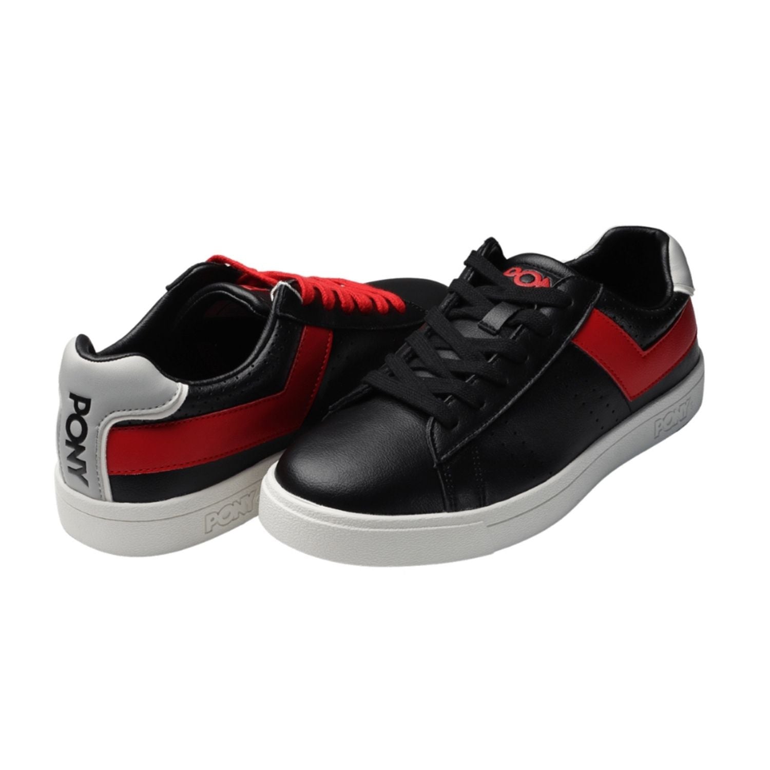TENIS CASUAL PONY ITALIAN TOP S BLACK BERRY HOMBRE
