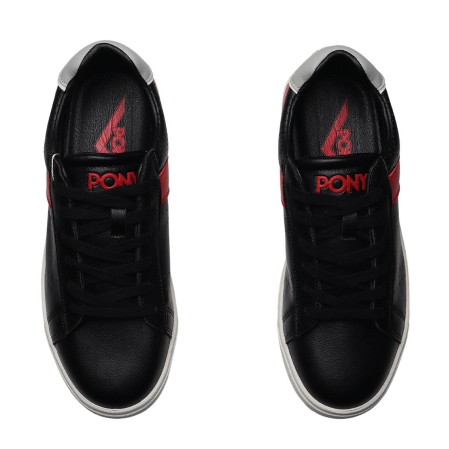 TENIS CASUAL PONY ITALIAN TOP S BLACK BERRY HOMBRE