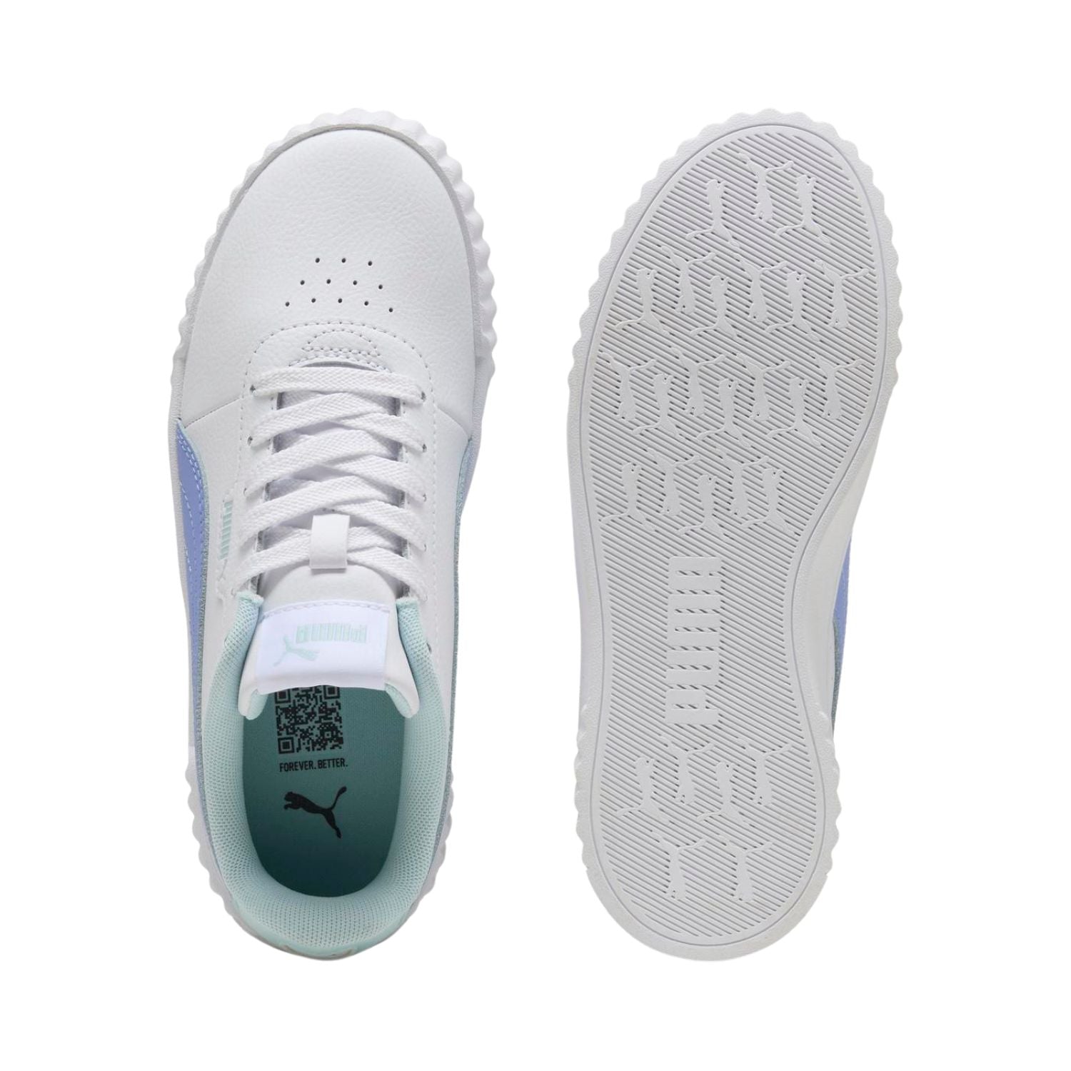 TENIS CASUAL PUMA CARINA 3.0 JR NIÑO-4