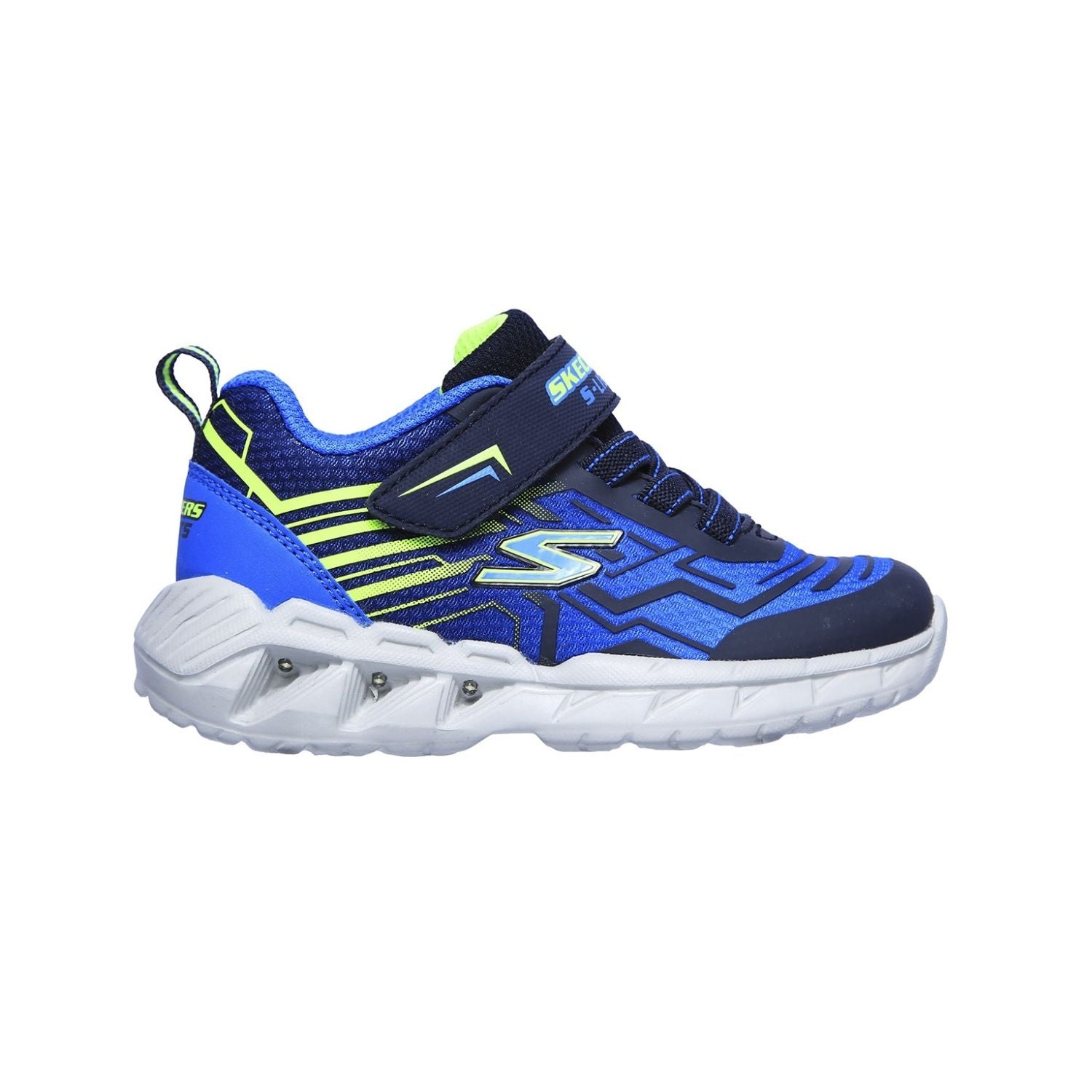 SLIP ON VELCRO CASUAL SKECHERS LIGHTS NIÑO