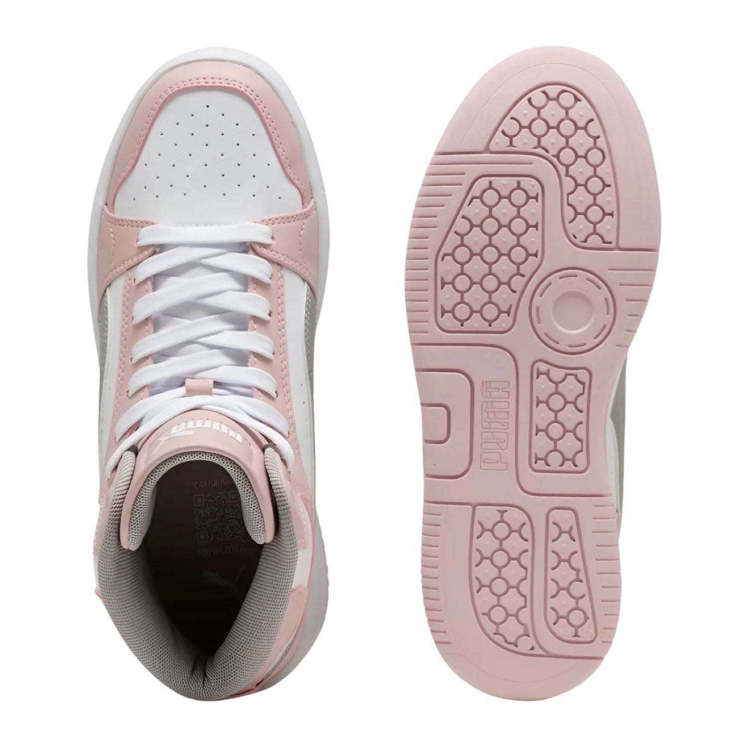 BOTAS CASUAL PUMA REBOUND FEMME MID MUJER-4