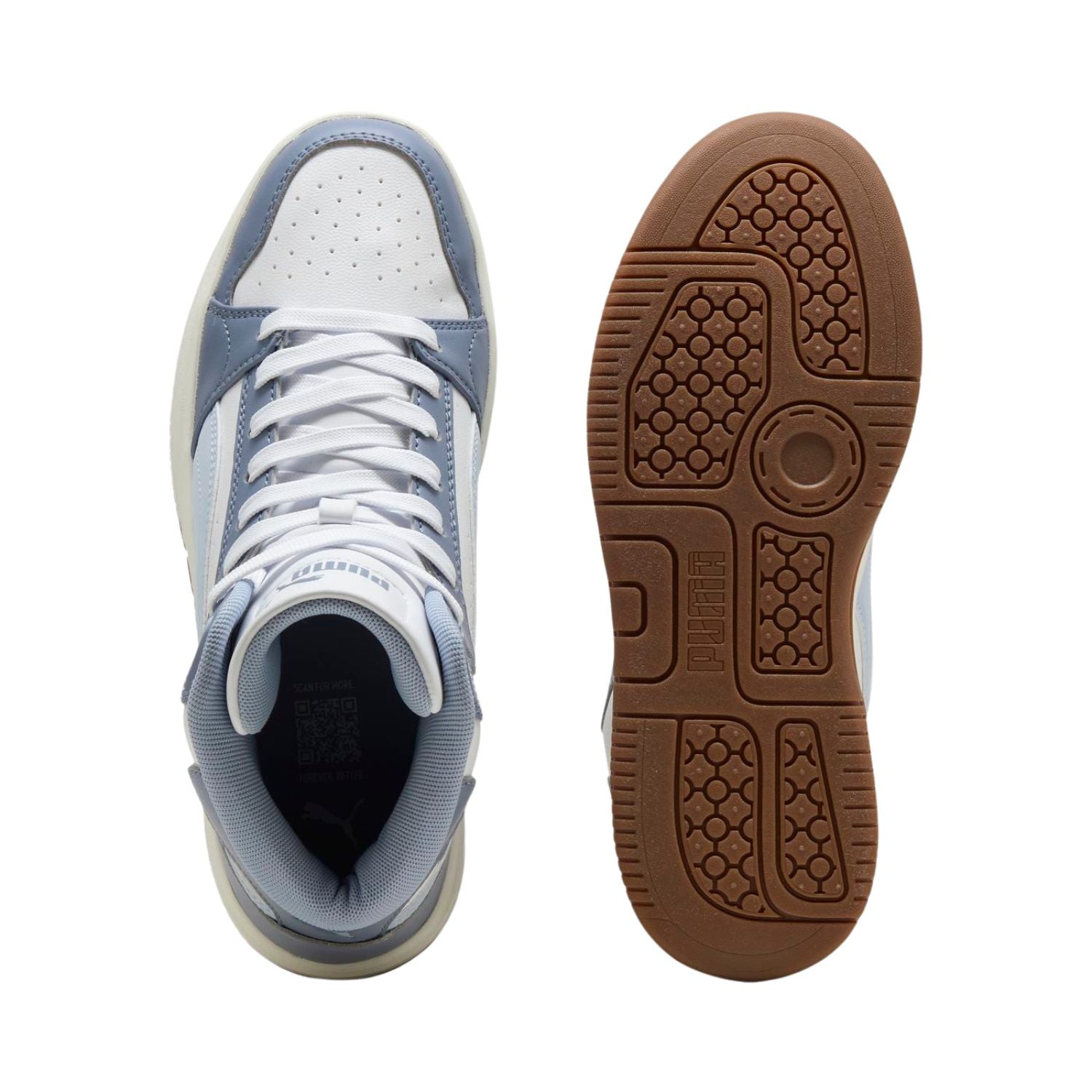 BOTAS CASUAL PUMA REBOUND FEMME MID MUJER-4