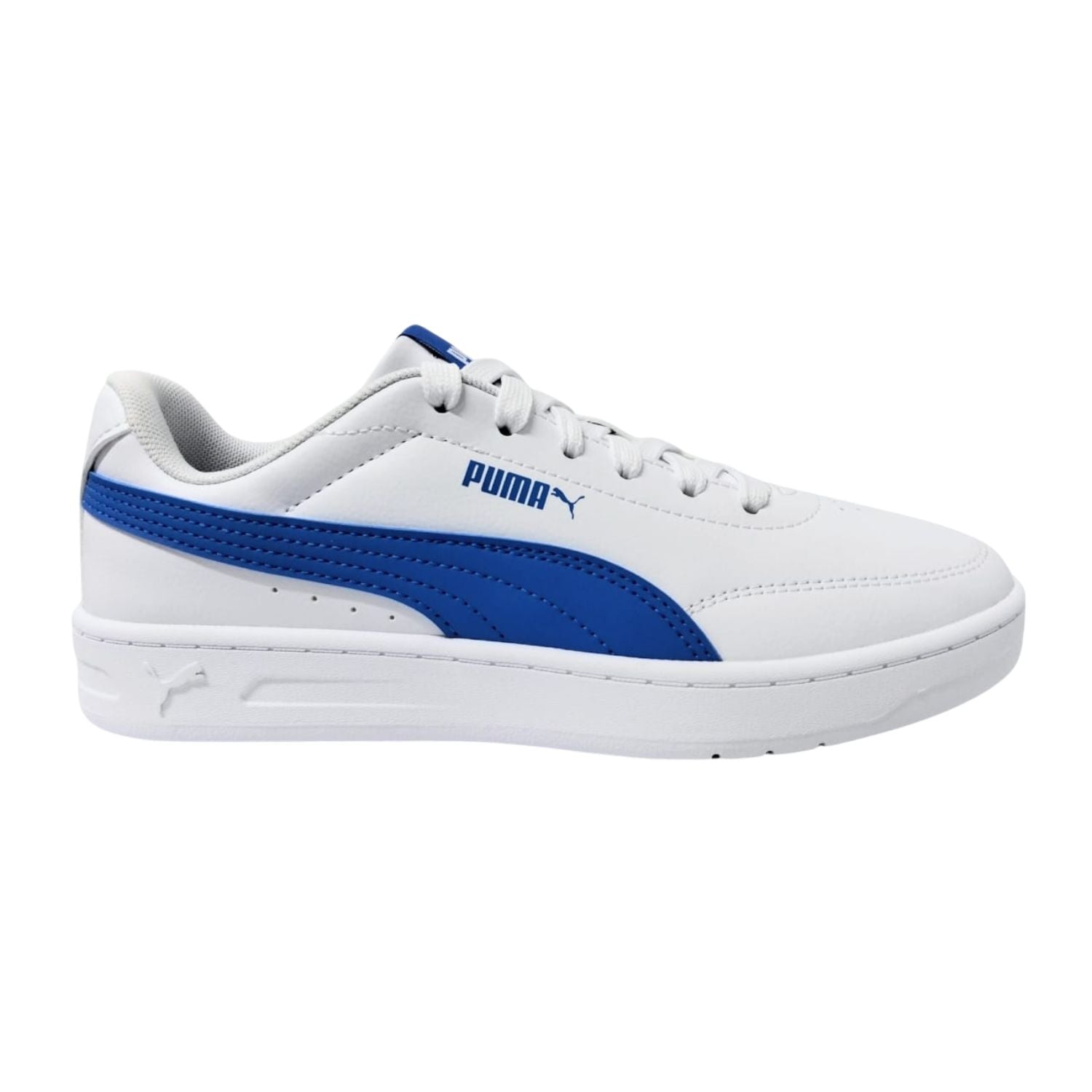 TENIS CASUAL PUMA COURT CLASSIC CLEAN JR NIÑO-1