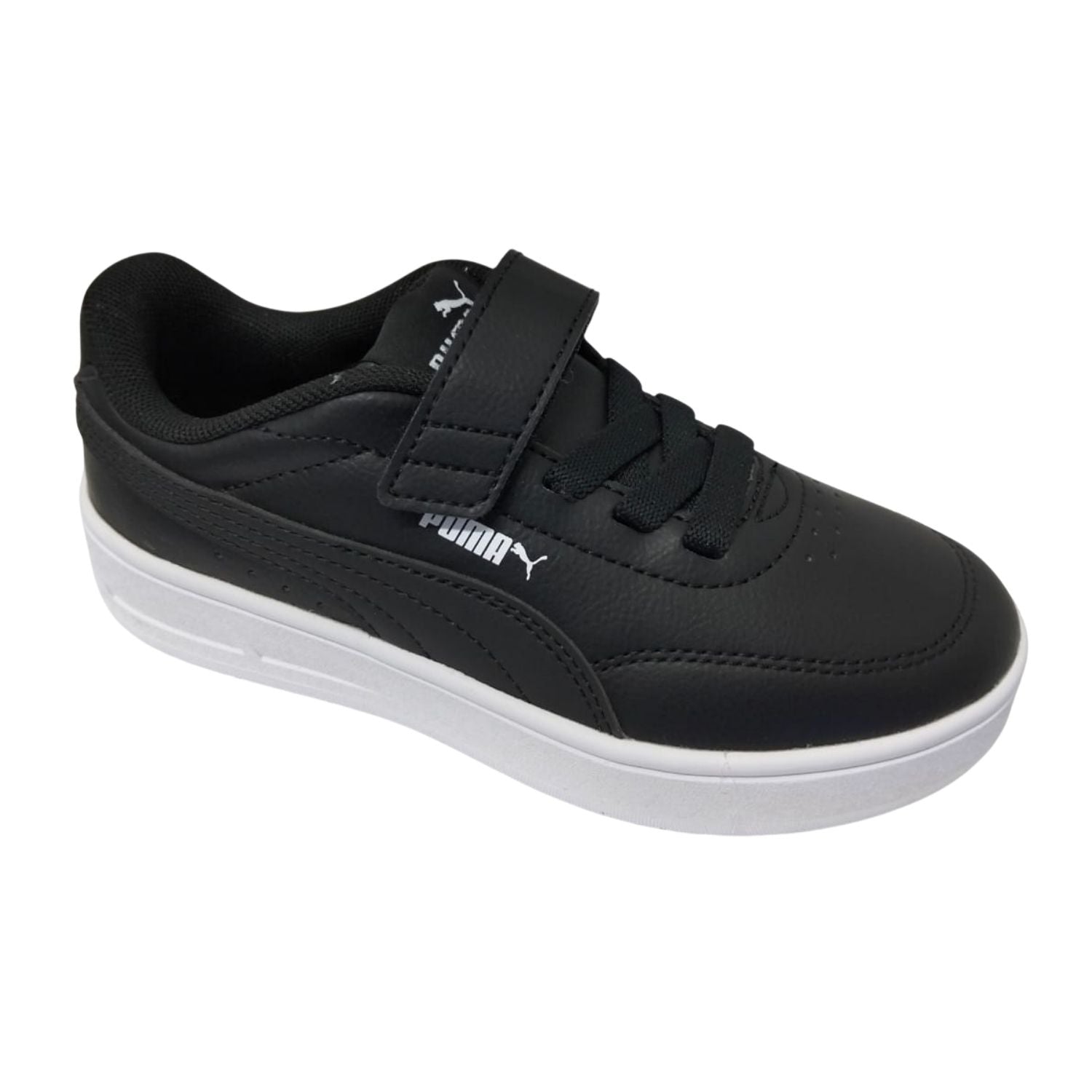 TENIS CASUAL PUMA COURT CLASSIC CLEAN AC+ PS NIÑO-3