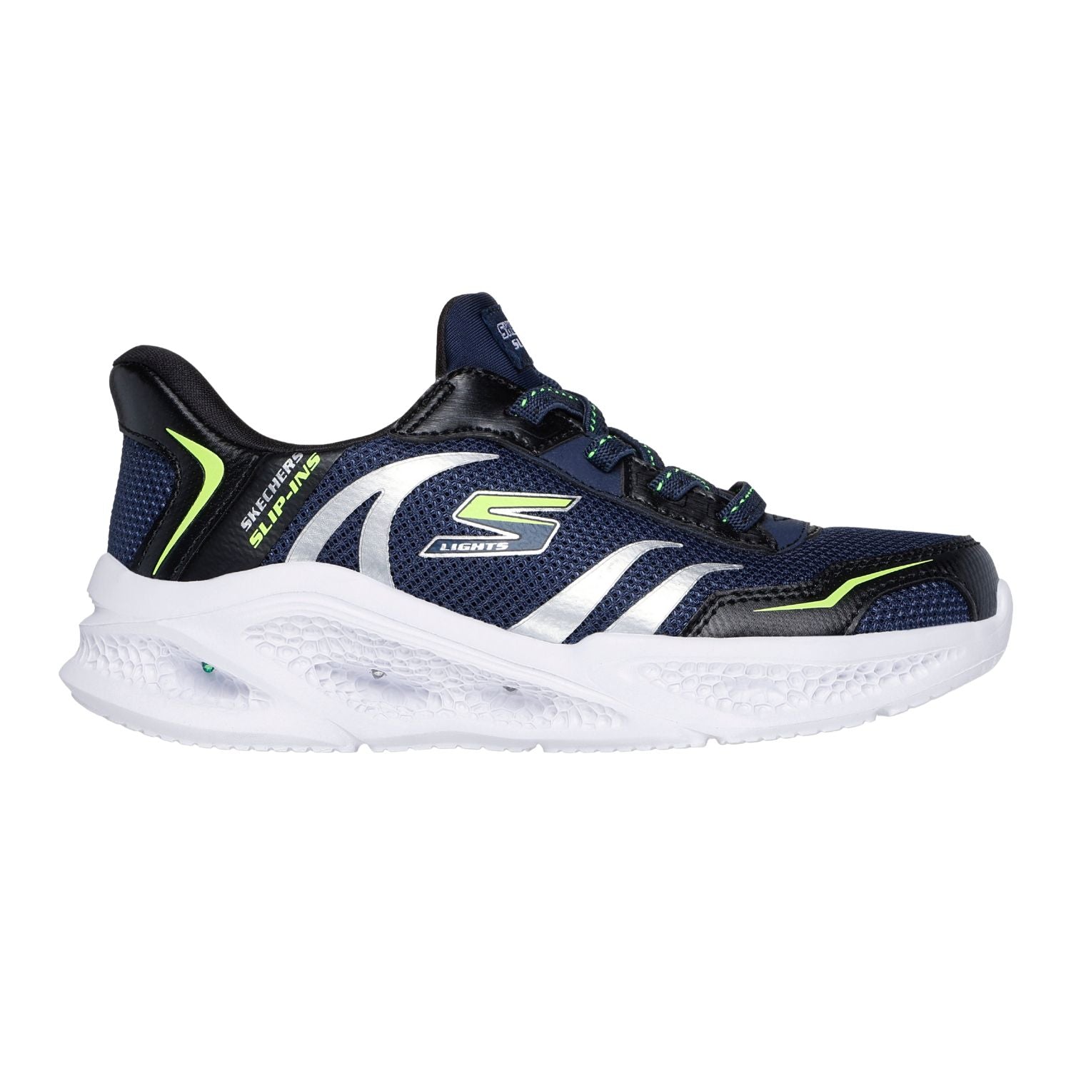 TENIS CASUAL SKECHERS METEOR-LIGHTS NIÑO