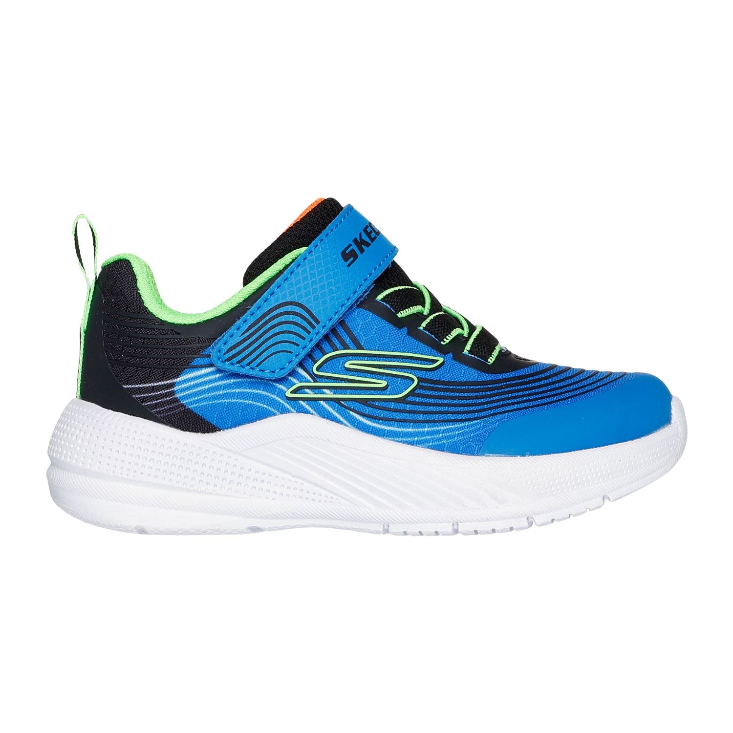 SLIP ON VELCRO CASUAL SKECHERS MICROSPEC ADVANCE NIÑO