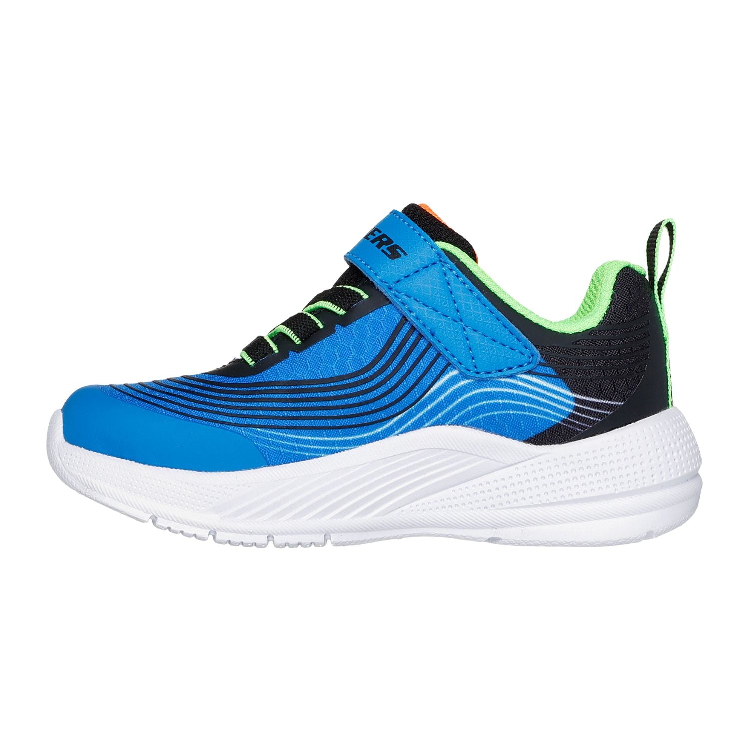SLIP ON VELCRO CASUAL SKECHERS MICROSPEC ADVANCE NIÑO