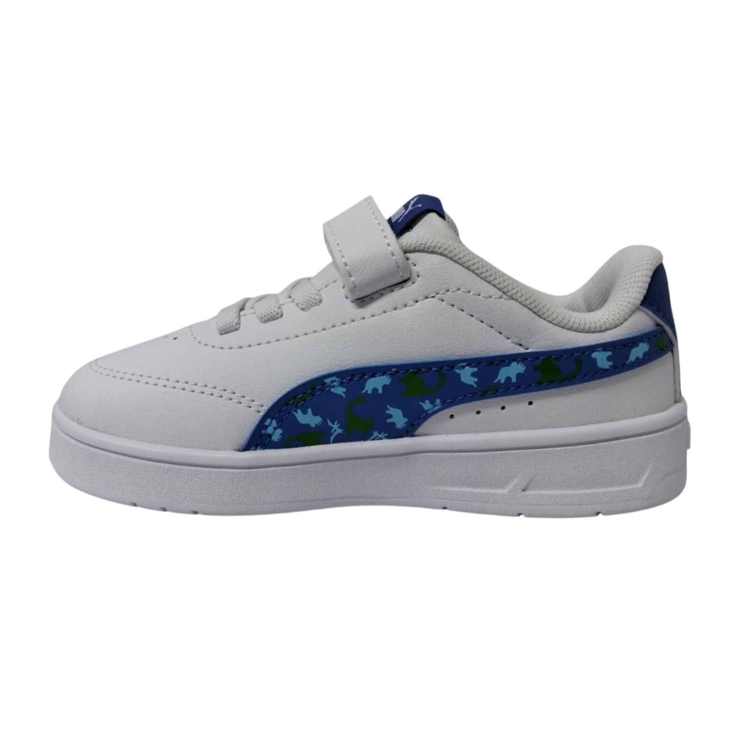 TENIS CASUAL PUMA COURT CLASSIC CLEAN DINO AC+ INF NIÑO-2