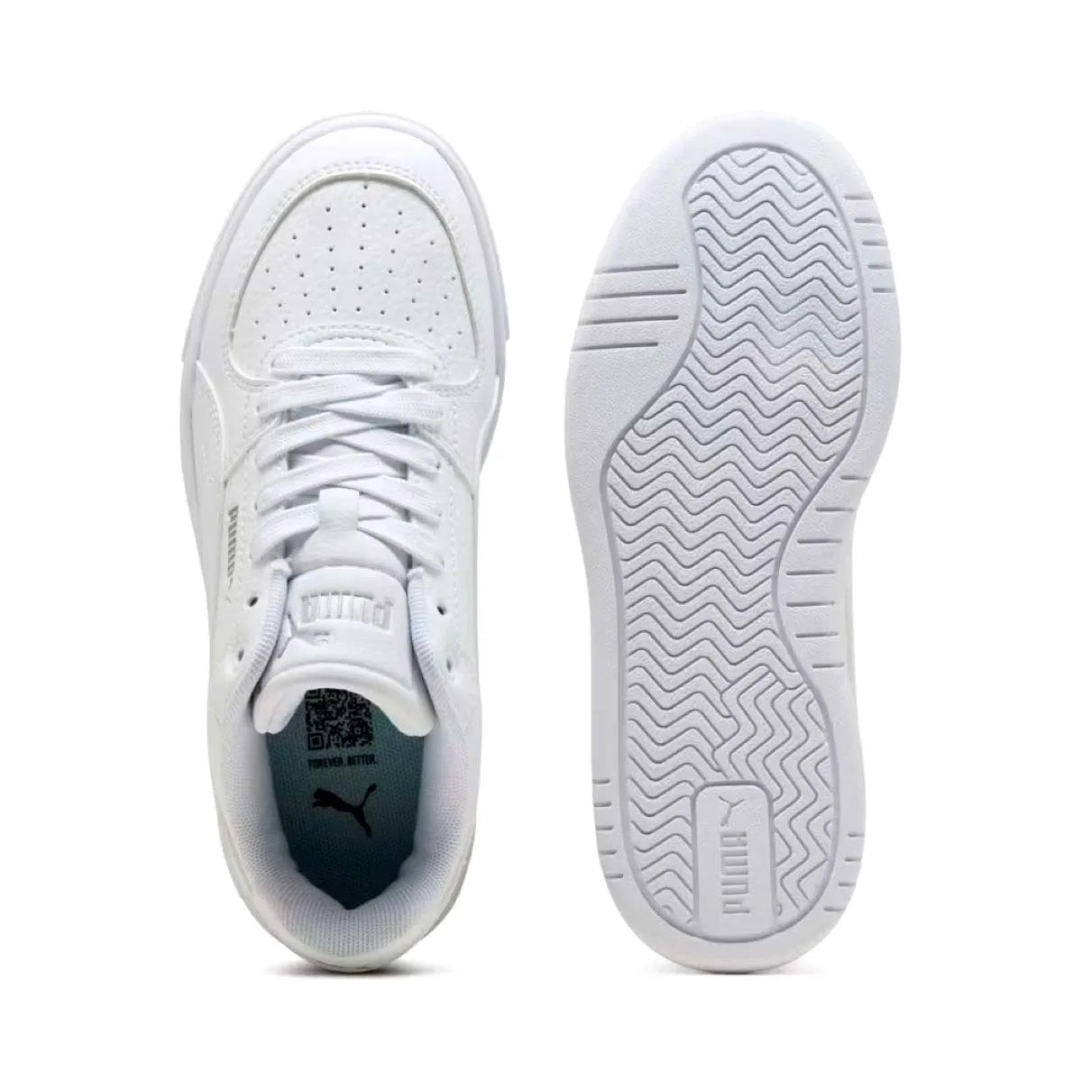 TENIS CASUAL BLANCO PUMA NIÑO-5