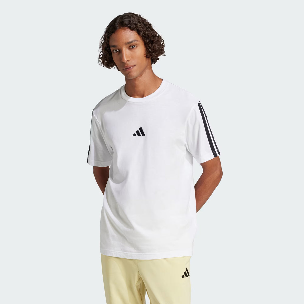 PLAYERA CASUAL BLANCO ADIDAS HOMBRE-4