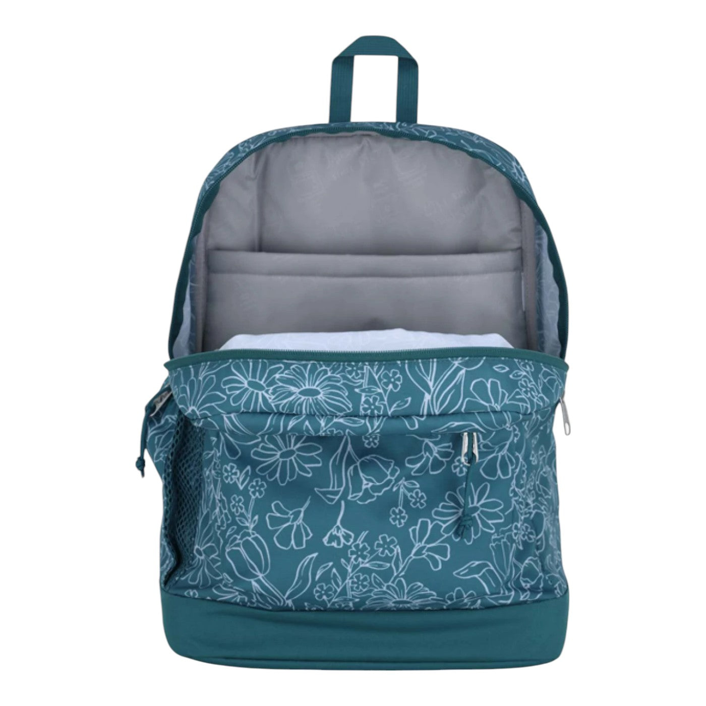 MOCHILA JANSPORT CROSS TOWN PLUS VERDE-4