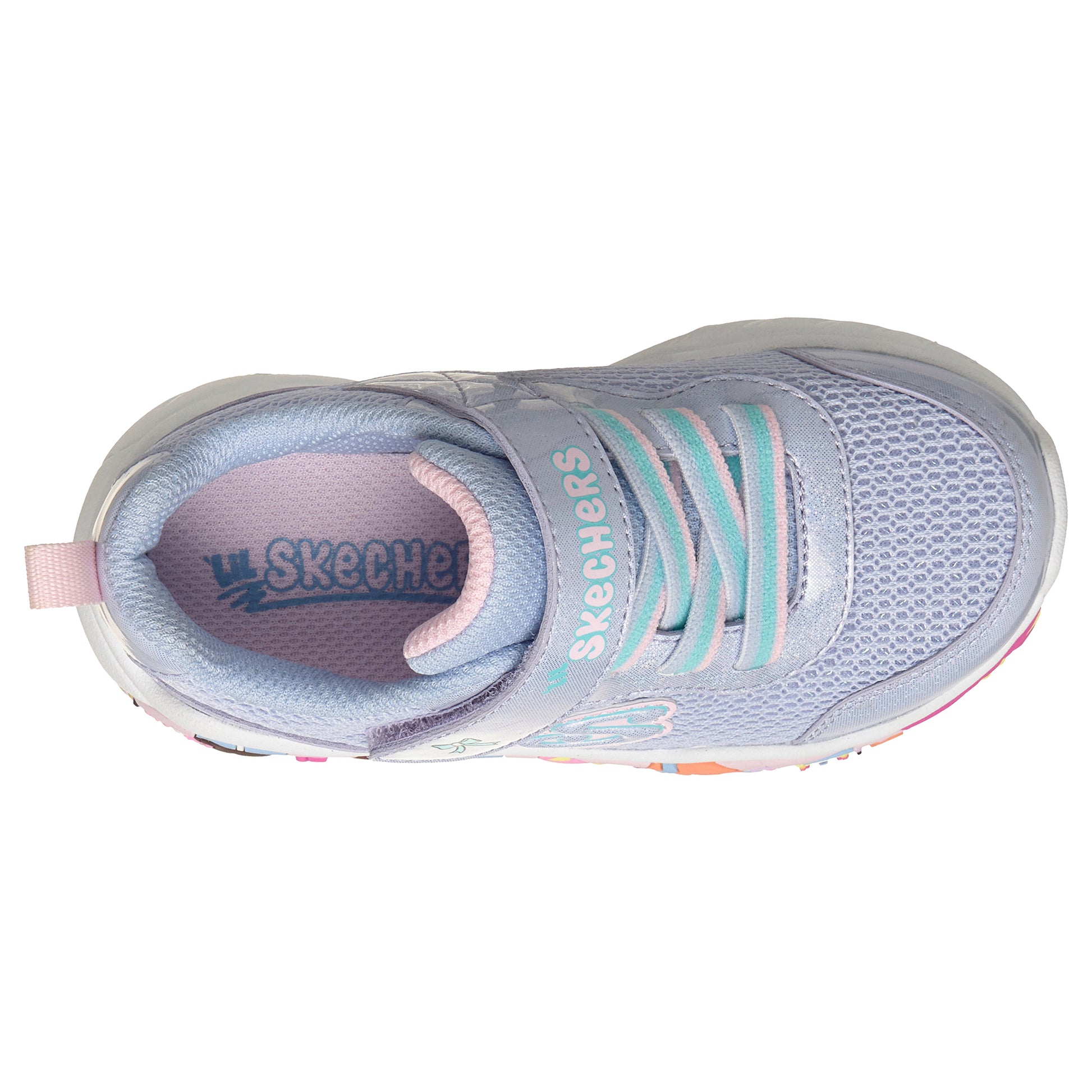 TENIS CASUAL SKECHERS PLAY SCENE NIÑO-4