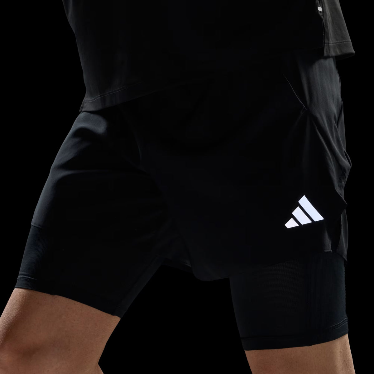 SHORT CORRER NEGRO ADIDAS HOMBRE-4
