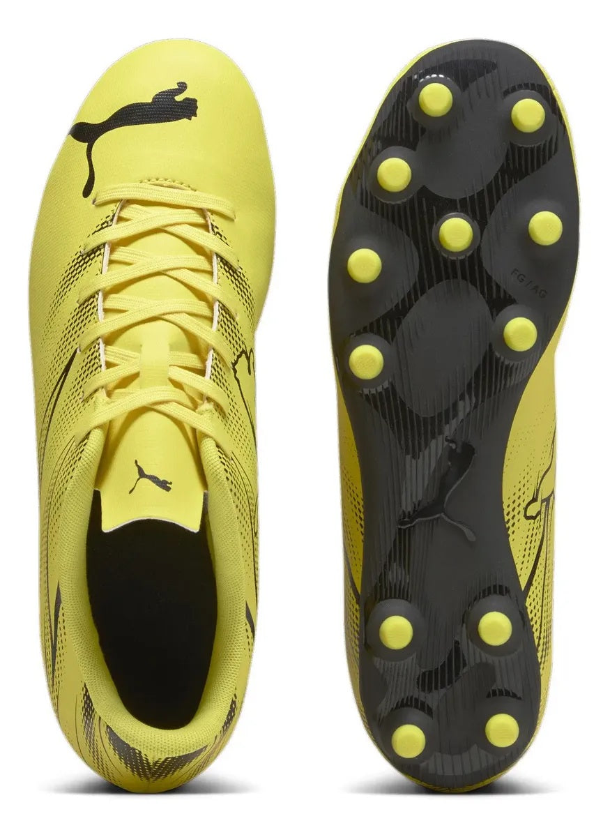 TACOS FUTBOL AMARILLO PUMA HOMBRE-4