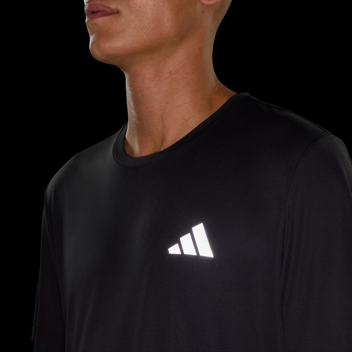 PLAYERA CORRER NEGRO ADIDAS HOMBRE-4