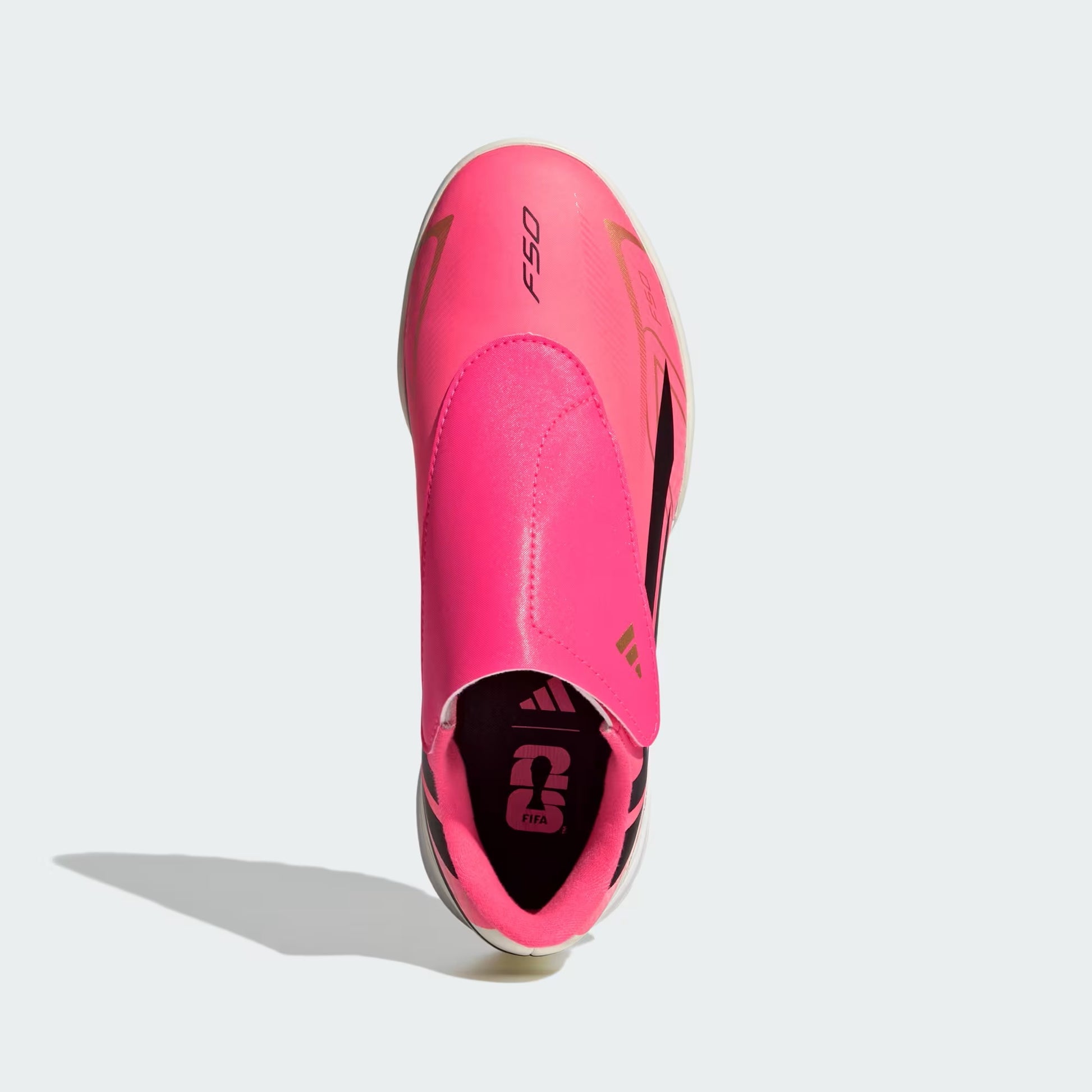 TACOS PARA PASTO SINTÉTICO FUTBOL ADIDAS F50 HYPERFAST CLUB PARA NIÑO-4