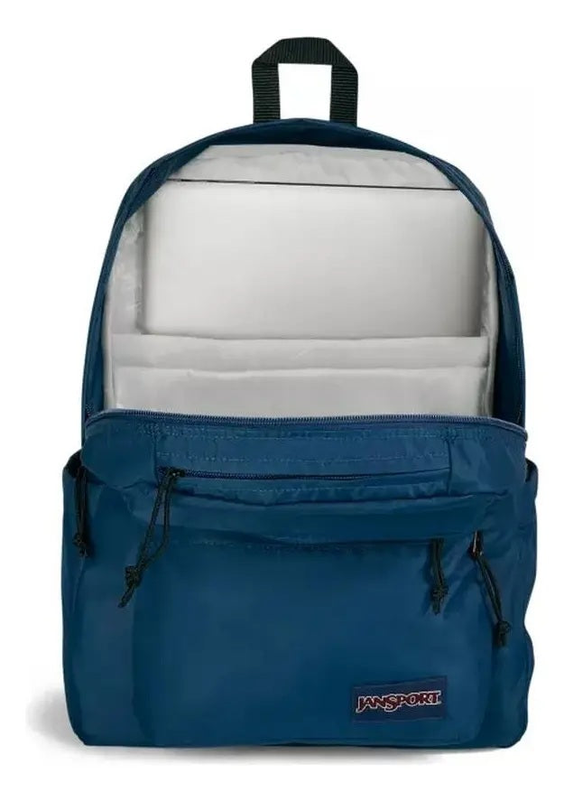 MOCHILA JANSPORT DOUBLE BREAK AZUL-4