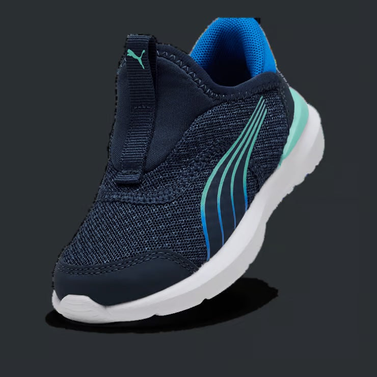 TENIS CASUAL NEGRO PUMA NIÑO-4