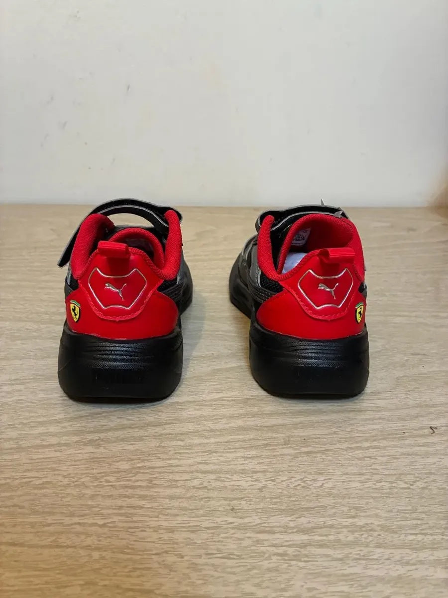 TENIS CASUAL NEGRO PUMA NIÑO-4