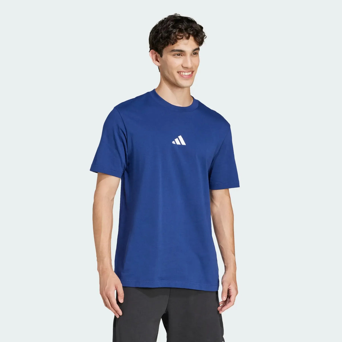 PLAYERA CORRER AZUL MARINO ADIDAS HOMBRE-4