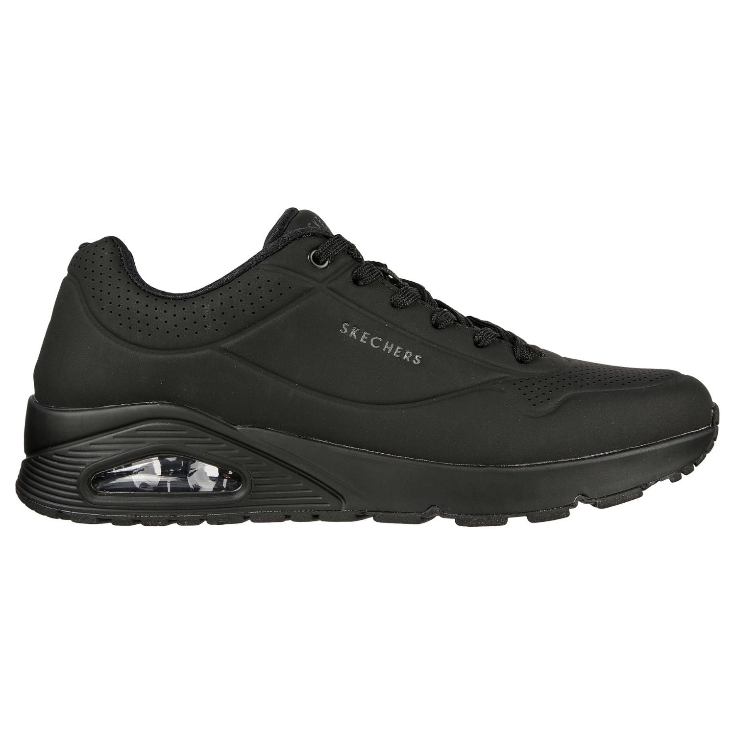 TENIS CASUAL SKECHERS UNO HOMBRE