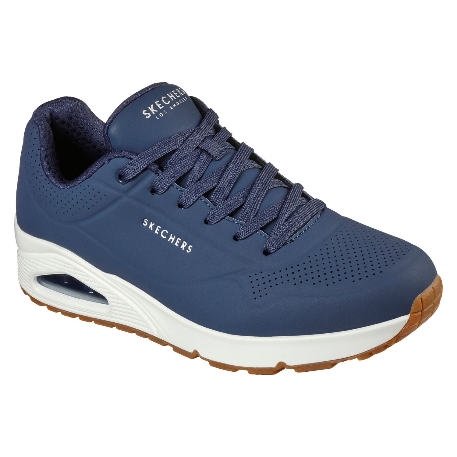TENIS CASUAL SKECHERS UNO HOMBRE-3