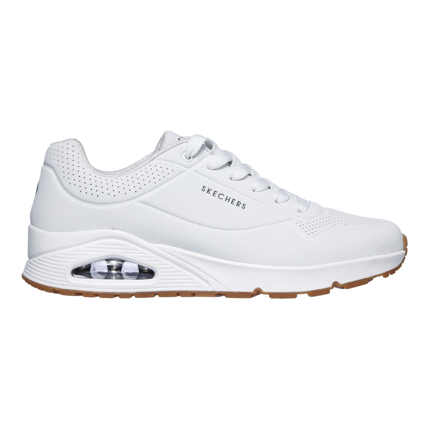 TENIS CASUAL SKECHERS UNO HOMBRE