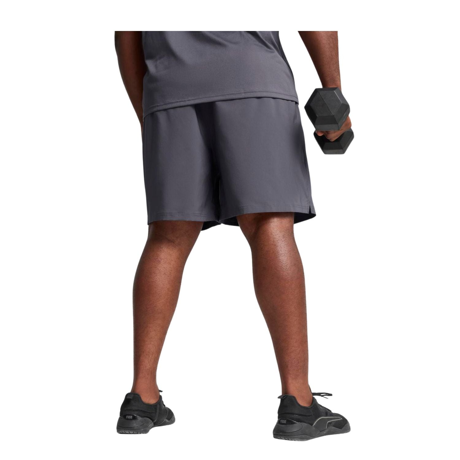 SHORT CORRER GRIS PUMA HOMBRE